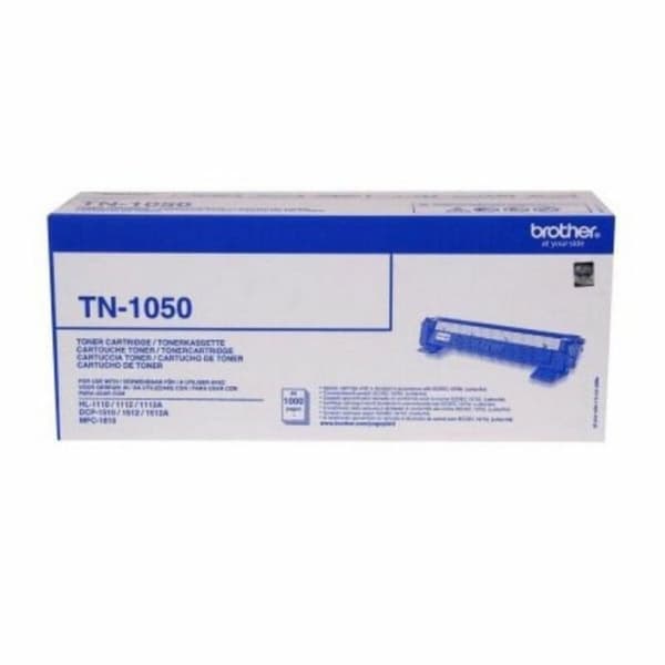 Original toner Brother TN1050 Sort