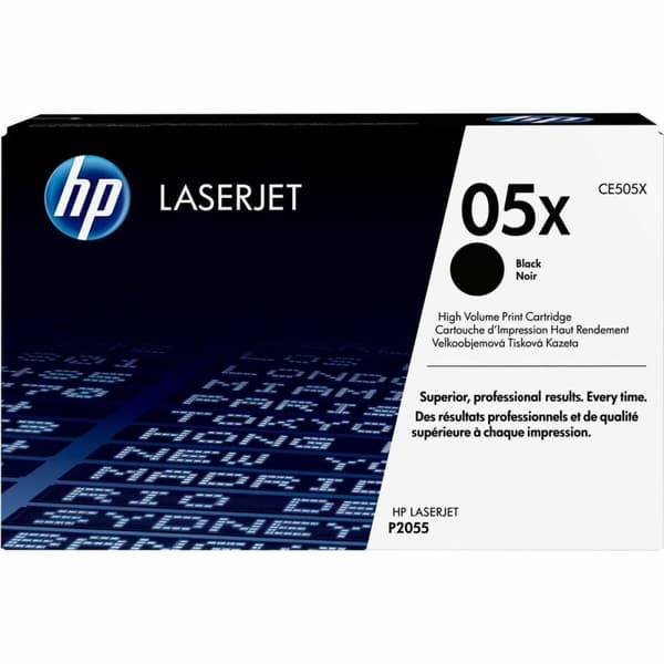 Toner HP 05X Toner Sort Ingen