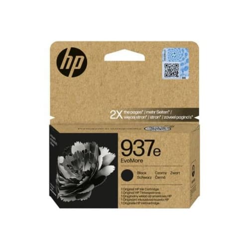 Bläckpatron HP 4S6W9NE 937e svart
