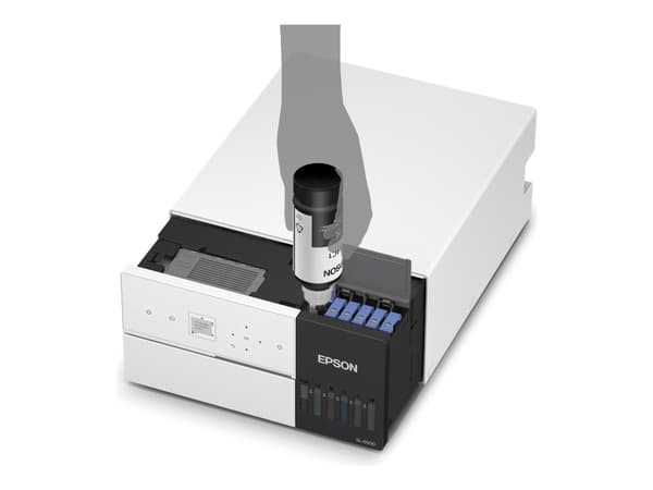 Epson SURELAB SL-D500 - Skirver - farge - piezoelektrisk blekkstråle - CISS - 100 x 150 mm - 1440 x 720 dpi - inntil 4.17 bilder/min (mono) / inntil