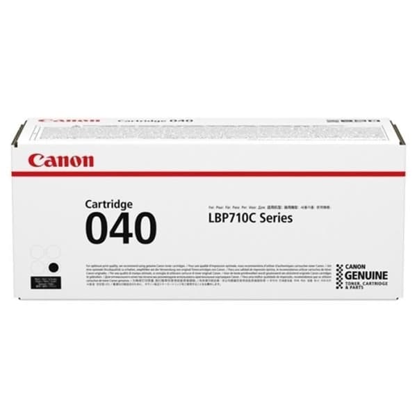 CANON 040 tonerkassett - Svart - Original för i-SENSYS LBP710Cx, LBP712Cx