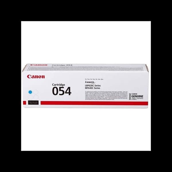 CANON 054 tonerkassett - Cyan för i-SENSYS MF645Cx, MF643Cdw, MF641Cw, LBP623Cdw och LBP621Cw