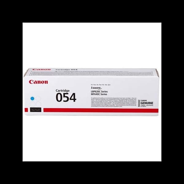 CANON 054 tonerkassett - Cyan för i-SENSYS MF645Cx, MF643Cdw, MF641Cw, LBP623Cdw och LBP621Cw