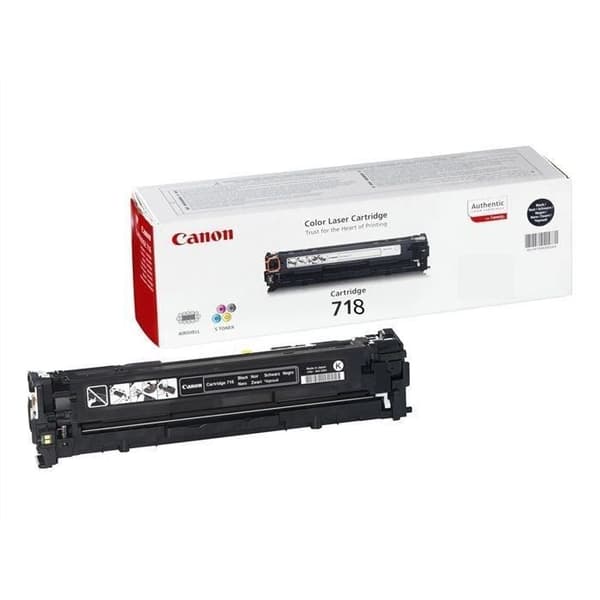 CANON Laser Toner 718 Svart