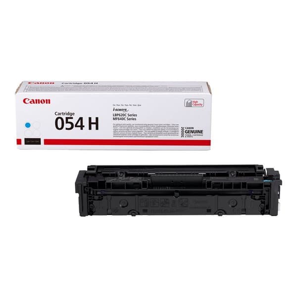 CANON 054H tonerkassett - Cyan - Laser - 2300 sidor