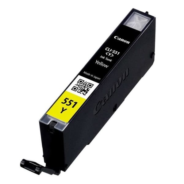CANON CLI-551Y Gul bläckpatron