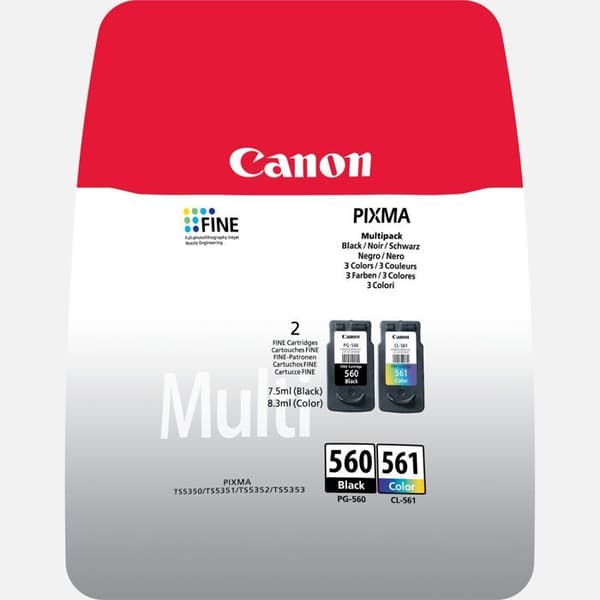 Canon CRG PG-560/CL-561 bläckpatron - Svart