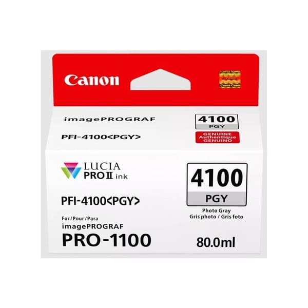 CANON 6784C001 - TINNA PFI-4100 GRÅ FOTO