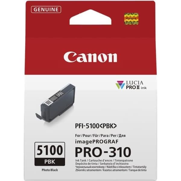 CANON 6952C001 - PFI-5100 FOTO SVART TINTA