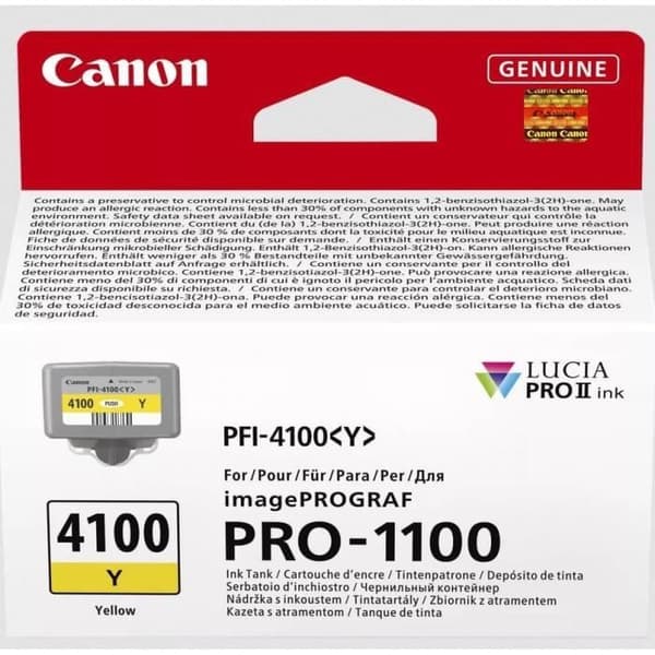 CANON 6780C001 - PFI-4100 GUL ENKÄT