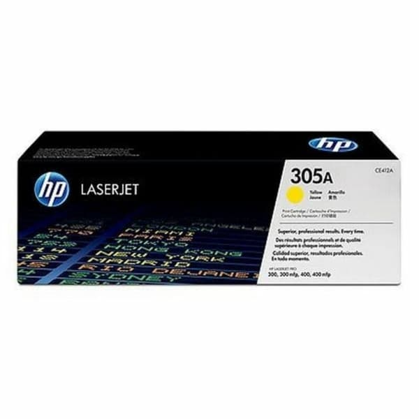 Toner HP CE412A Gul