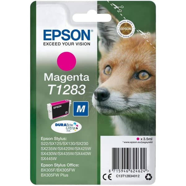 Alkunperäinen mustepatruuna Epson S22/SX 235W /420W/425W/ OFFICE BX305F Magenta (10 osaa)