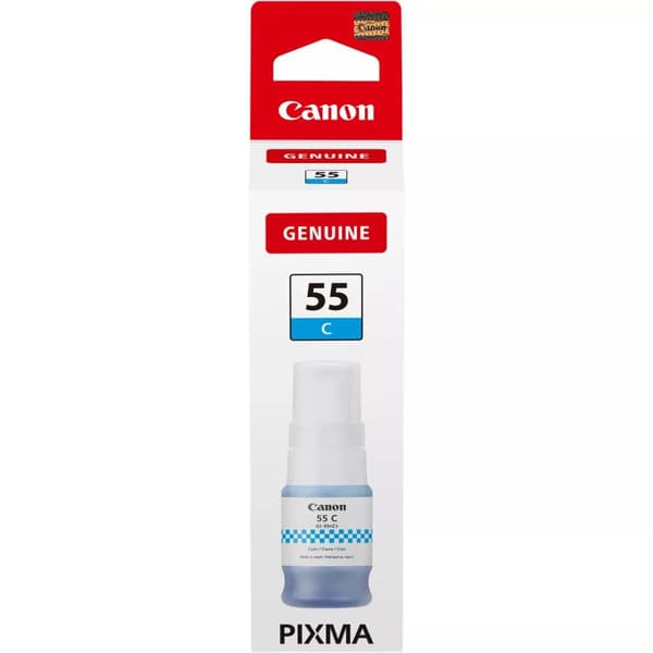 Alkunperäinen mustepatruuna Canon GI-55 C (1 osaa)