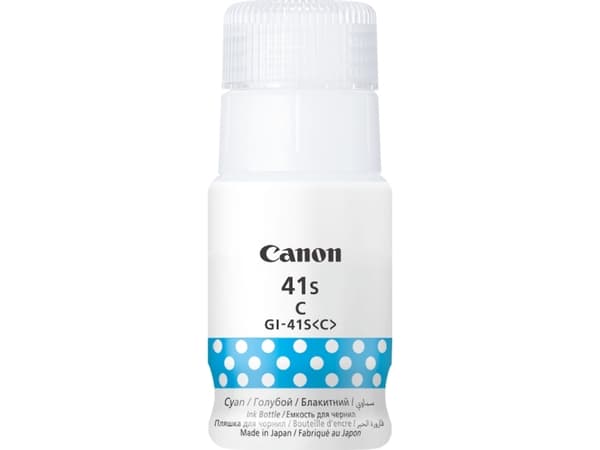 Canon GI-41S C, blå, 40 ml, 1 st, 0 sidor, 4400 sidor, enkelpack