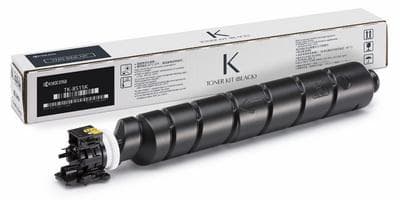 KYOCERA TK-8515K. Svart tonerkapacitet: 30000 sidor, Utskriftsfärger: Svart, Antal per förpackning: 1 st (TK-8515)