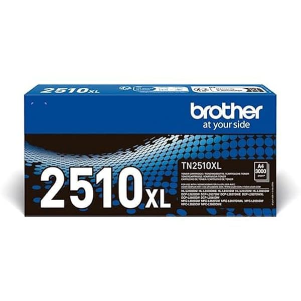 Toner - BROTHER - HLL2400DW HLL2445DW DCPL2620DW DCPL2627DWXL - Svart - Paket med 3 enheter - Kompatibel