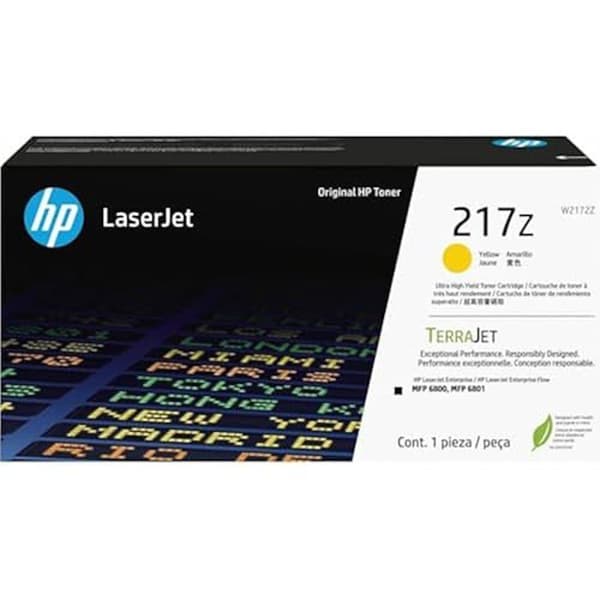 Toner Laser - HP - 217Z - Gul - Kompatibel - 1 Enhet