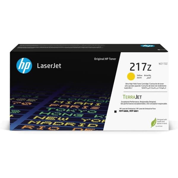 Toner Laser - HP - 217Z - Gul - Kompatibel - 1 Enhet