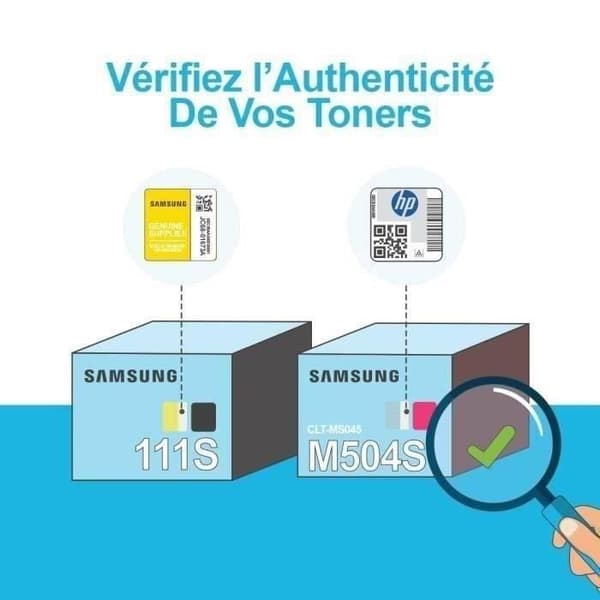 Förpackning med 2 Samsung CLT-P404B svarta tonerkassetter (SU364A)