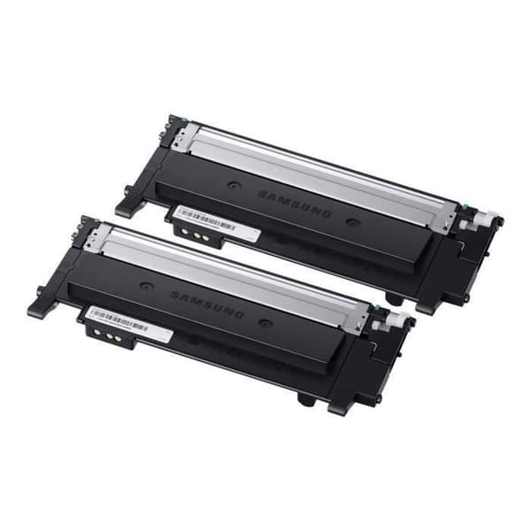 Förpackning med 2 Samsung CLT-P404B svarta tonerkassetter (SU364A)