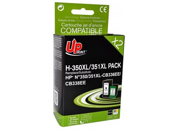 T3AZUR HJ350XLUPP2 ink cartridge 1 pc(s) Black, Cyan, Magenta, Yellow