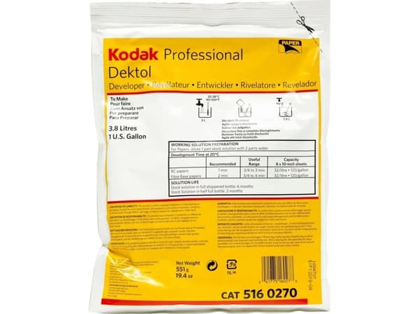 Kodak paper developer Dektol Pro 3.8L (powder)