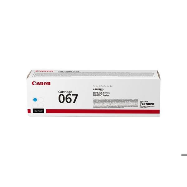 Canon 067 - Cyan - Toner Cyan (1250 sidor vid 5%)