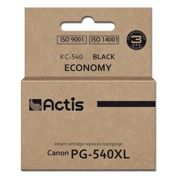 Kompatibel blækpatron Actis KC-540 Sort