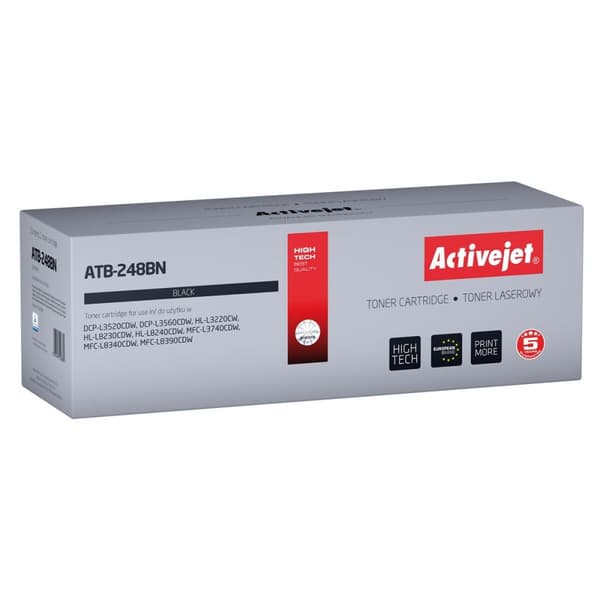 Toner Activejet ATB-248BN Sort