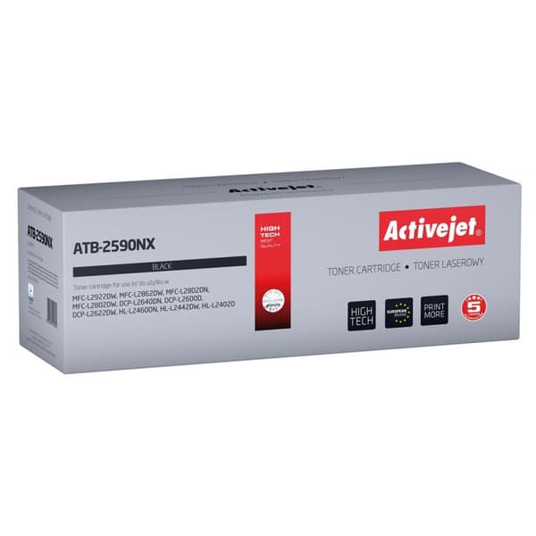 Toner Activejet ATB-2590NX Sort