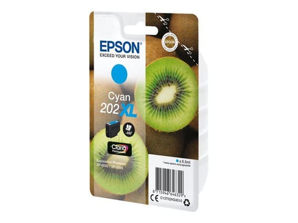 Original 202XL bläckpatron - Epson - Cyan - Hög kapacitet