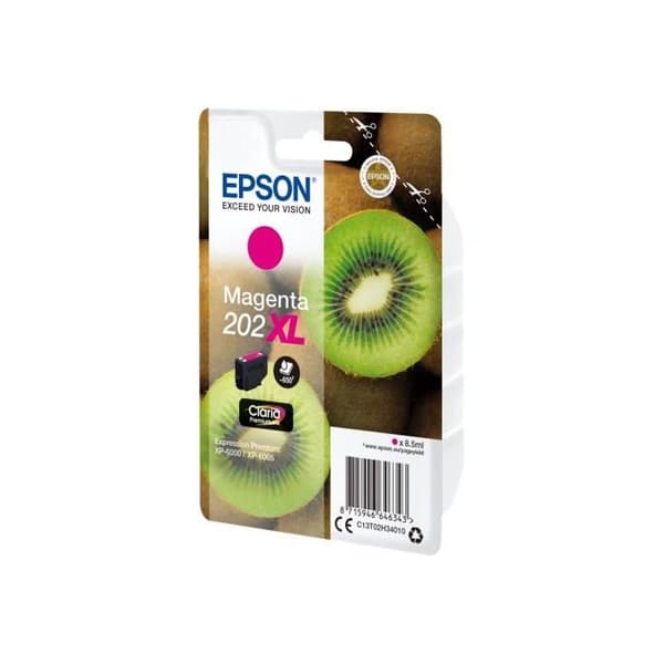 Epson 202XL bläckpatron - Magenta - XL - For Expression Premium XP-6000/XP-6005/XP-6100/XP-6105