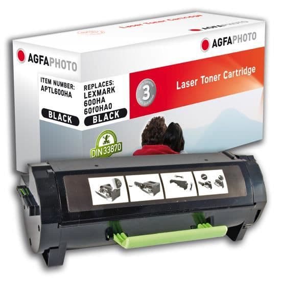 AgfaPhoto APTL600HA-kompatibel lasertonerkassett - Svart - Räcker upp till 10 000 sidor