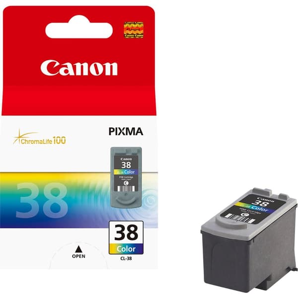 Canon CL 38 - printerpatron - 1 x farve (cyan, magenta, gul) - 205 sider (2146B001)