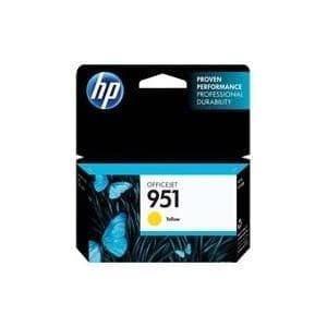 Hewlett-Packard HP 951 - højtydende - gul - original - blækpatron - til Officejet Pro 251dw, 276dw, 8100, 8600, 8600 N911a, 8610, 8620, 8630 (CN052AE#