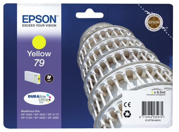 Epson 79 - Blækpatron / Gul
