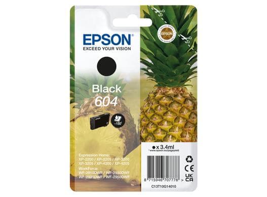 Epson Ink/604 603 Starfish 3,4ml BK