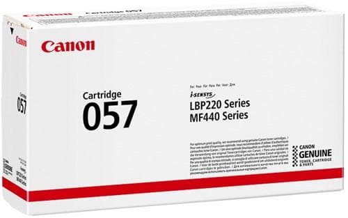 Canon 057 - Sort - original - tonerpatron - til ImageCLASS MF449; i-SENSYS LBP223, LBP226, LBP228, MF443, MF445, MF446, MF449