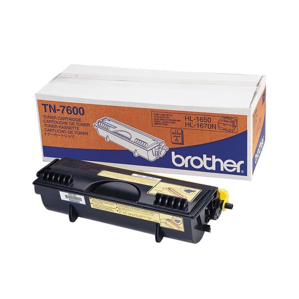 Brother TN-7600 Tonerpatron - Sort
