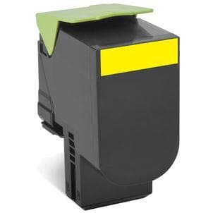 Lexmark 802XY - Ekstra høj ydelse - Gul - Original - Tonerpatron LCCP, LRP - til Lexmark CX510de, CX510de Statoil, CX510dhe, CX510dthe