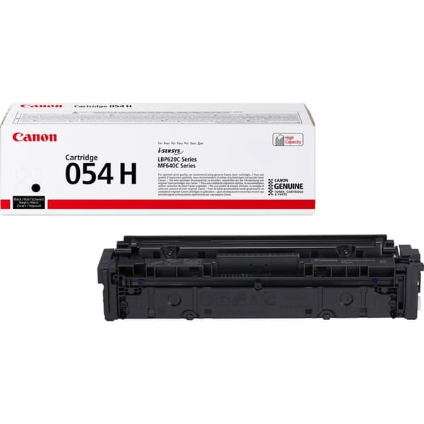 Canon 054 H - Høj kapacitet - sort - original - tonerpatron