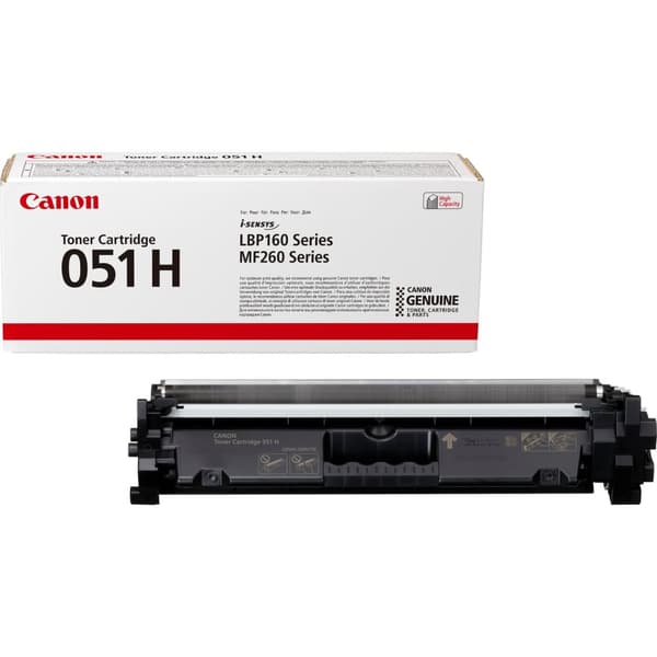 Canon 051 H - Høj kapacitet - sort - original - tonerpatron - til imageCLASS MF264, MF267, MF269; i-SENSYS LBP162, MF264, MF267, MF269; Satera LBP161