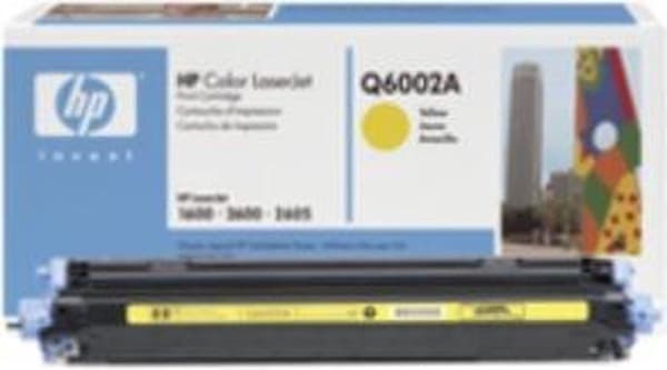 HP - gul - original - tonerpatron - til Color LaserJet 1600, 2600n, 2605, 2605dn, 2605dtn, CM1015 MFP, CM1017 MFP