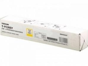 Toshiba T FC26SY6K - gul - original - tonerkassett - för e-STUDIO 222CP, 222CS, 224CS, 262CP, 263CP, 263CS, 264CS (6B000000569)