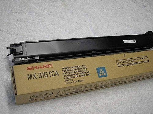 Sharp Toner MX-31GTCA - Cyan - Kapacitet: 15 000 sidor (MX31GTCA)