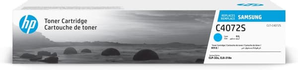 Samsung CLT-C4072S - Cyan - original - tonerpatron (ST994A) - til Samsung CLP-325, CLX-3180, CLX-3185, CLX-3186