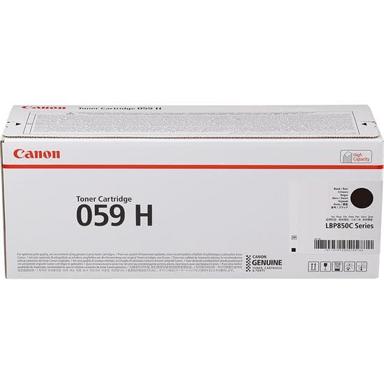 Canon 059 H - Høj kapacitet - sort - original - tonerpatron - til i-SENSYS LBP852Cx; Satera LBP851C, LBP852Ci