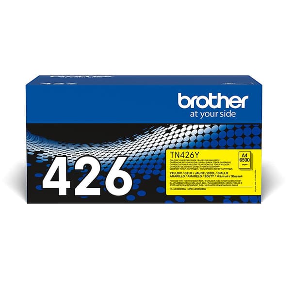 Brother TN426Y - Super Jumbo - gul - original - tonerpatron - til Brother HL-L8360CDW, MFC-L8900CDW