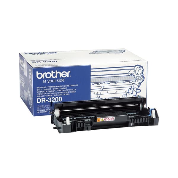 Brother tromle DR-3200 - sort - kapacitet: 25.000 sider (DR3200)