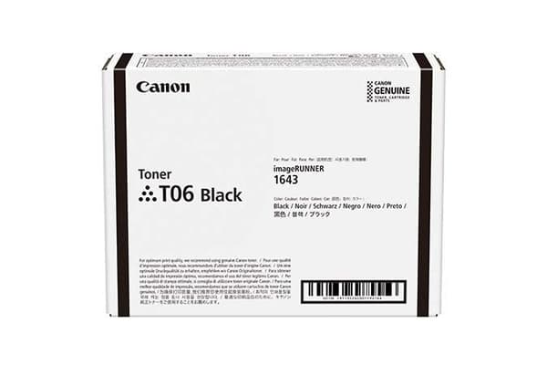 Canon T06 - svart - original - tonerkassett (3526C002)